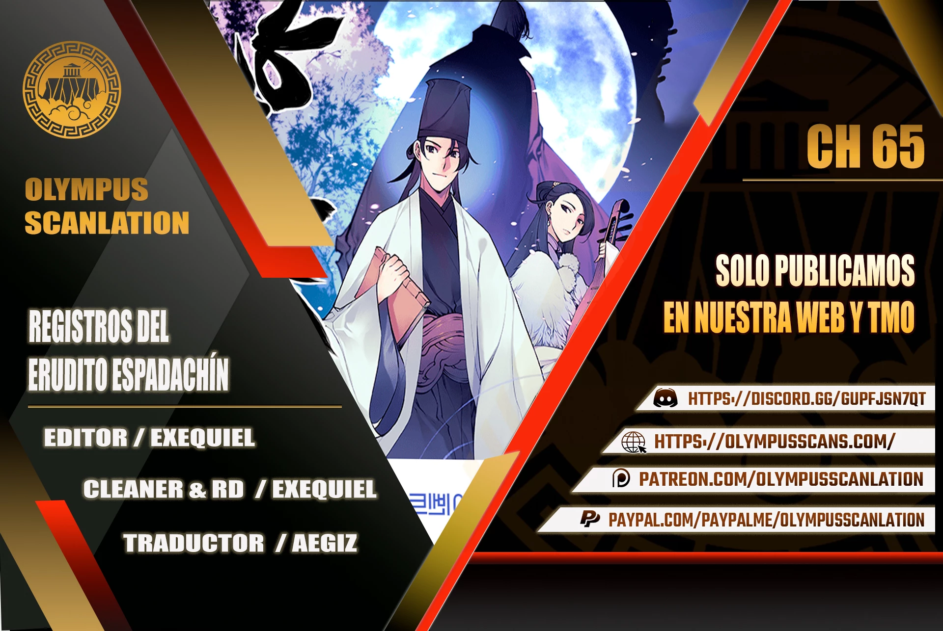 Registros del Erudito Espadachín > Capitulo 65 > Page 01